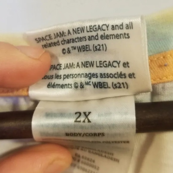 SPACE JAM Looney Tunes Tie Dye T-Shirt - Picture 3 of 6